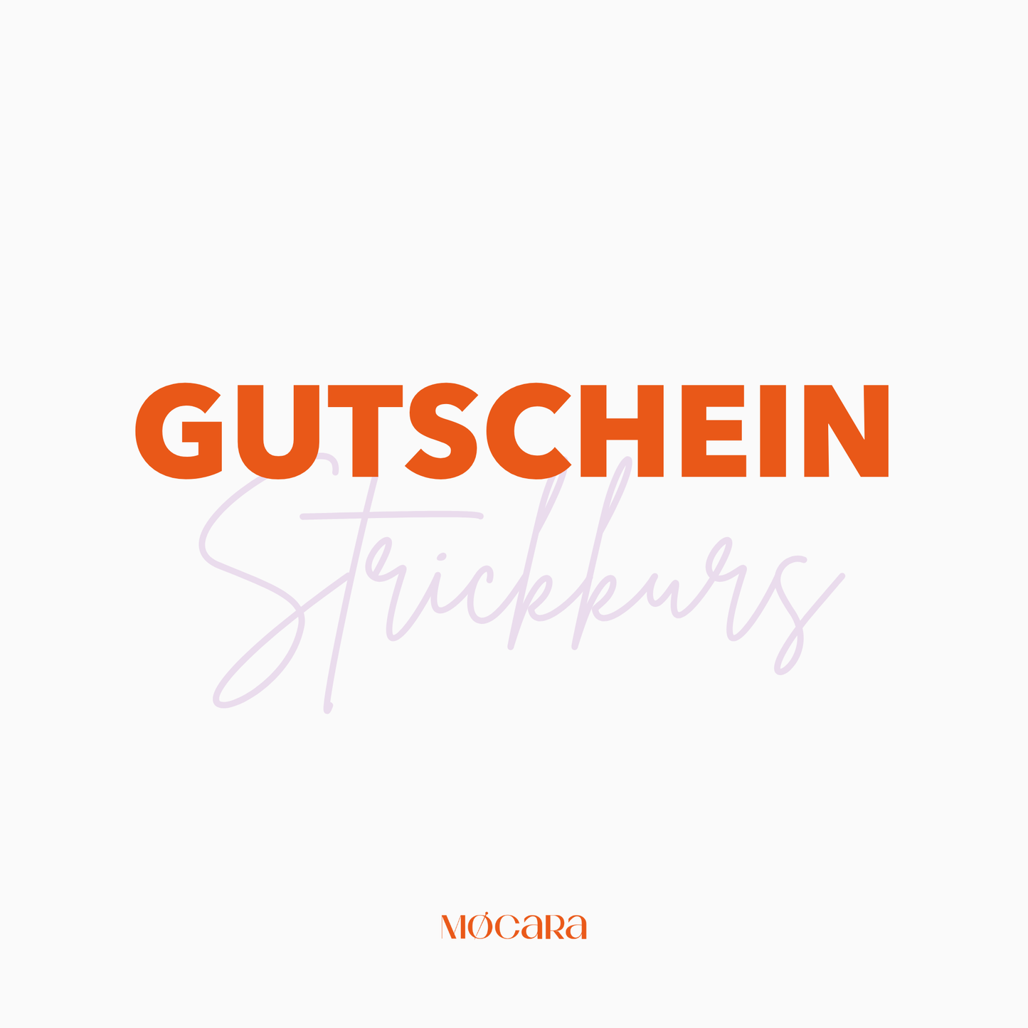 Geschenkgutschein Strickkurs digital