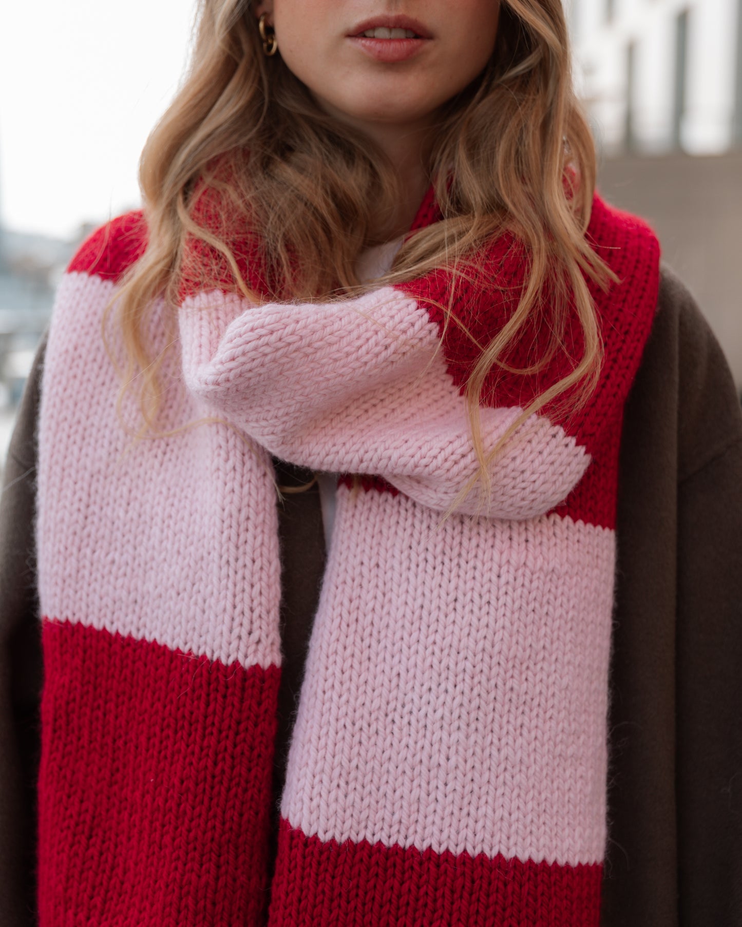 SCARLA Scarf - Digital knitting pattern