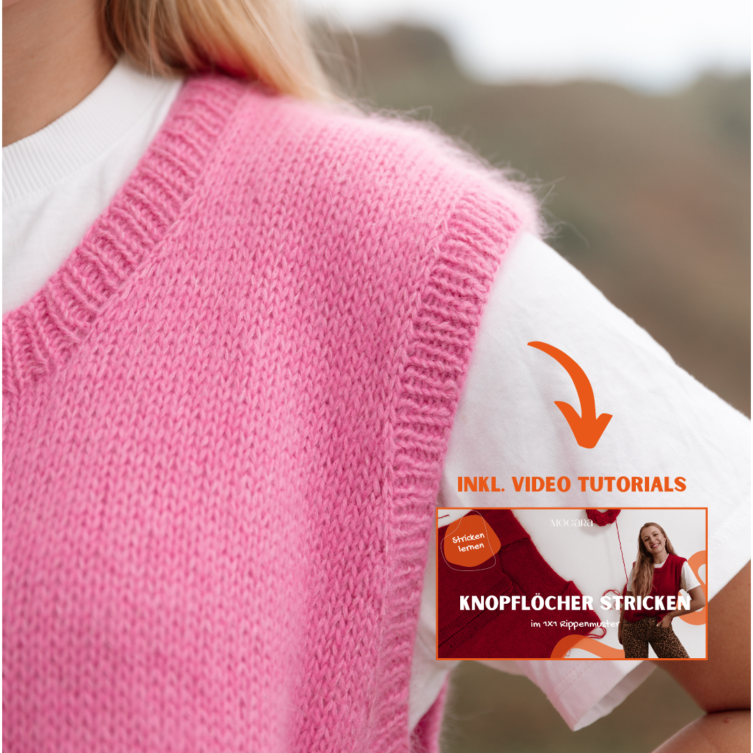 CARI Cardigan - Digital knitting pattern