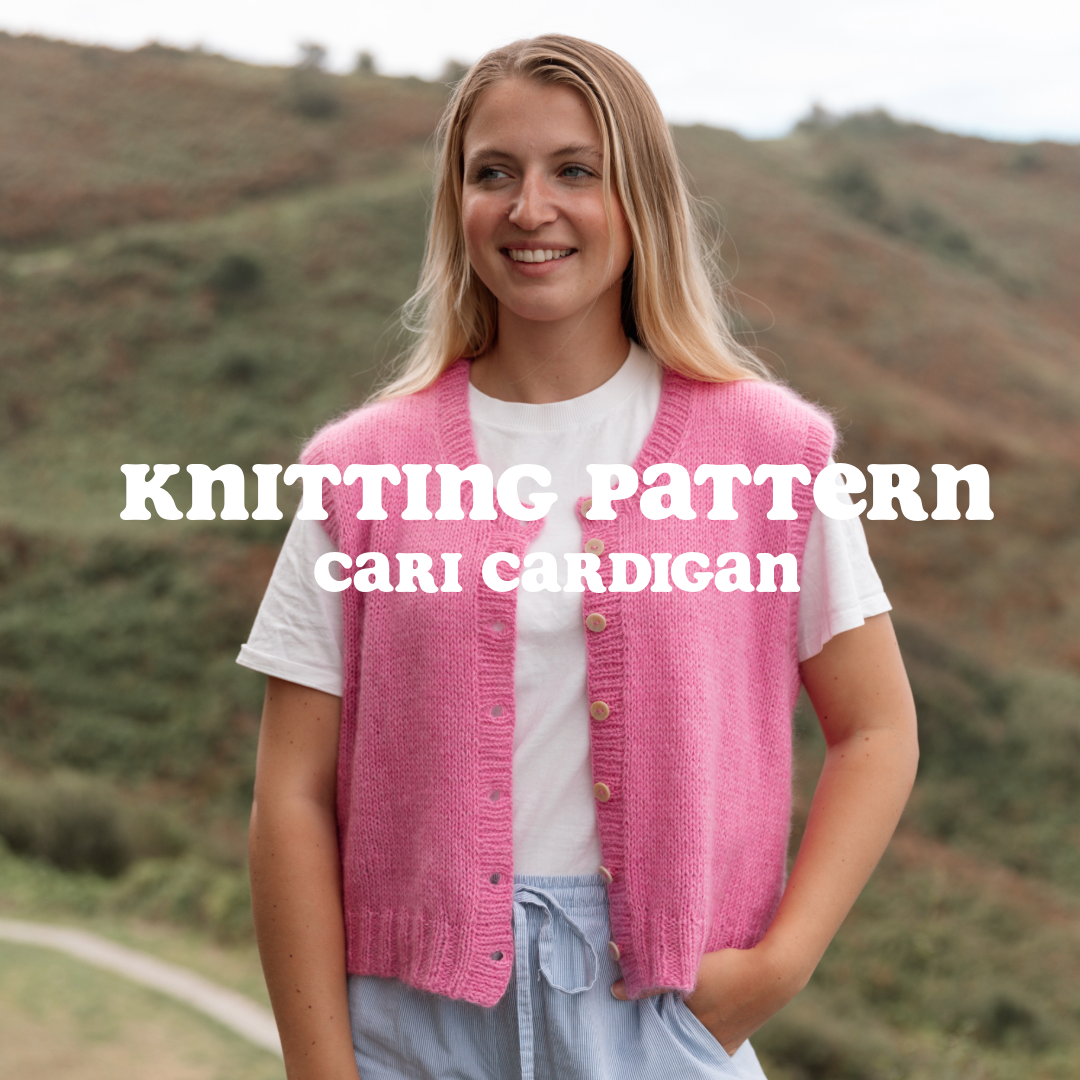 CARI Cardigan - Digital knitting pattern