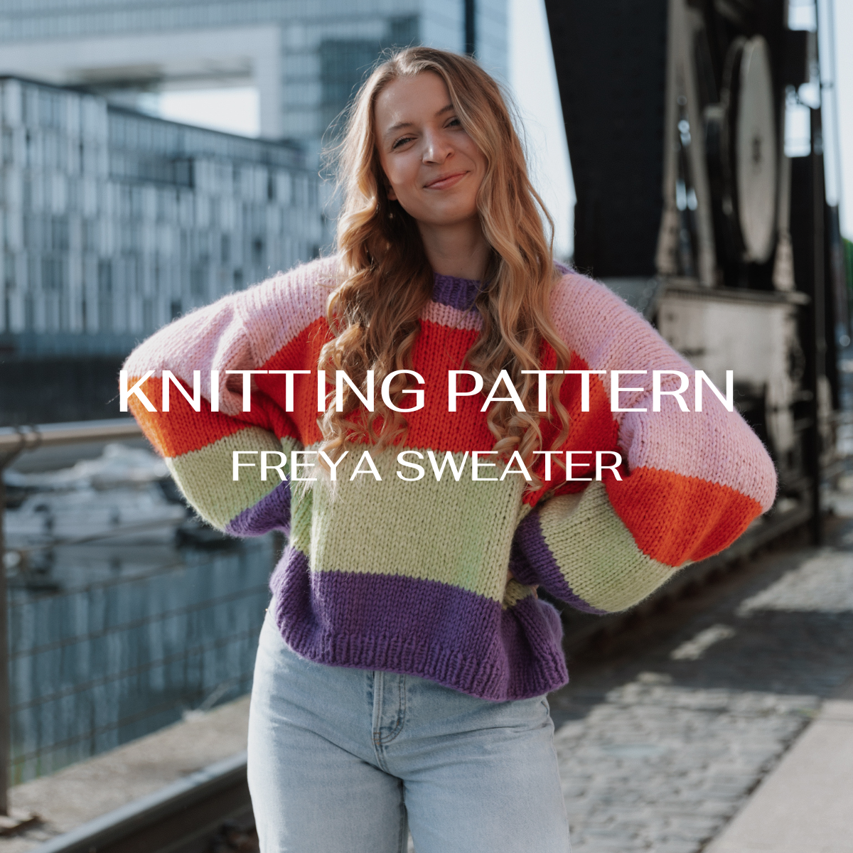 FREYA Sweater - Digital Knitting Pattern
