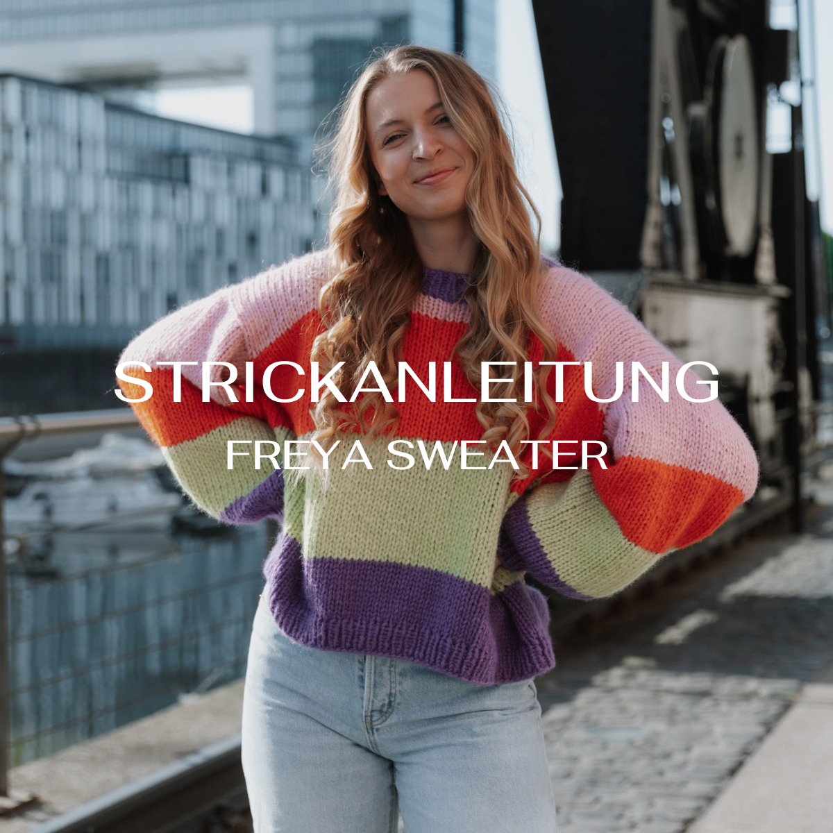 FREYA Sweater - Digital Knitting Pattern