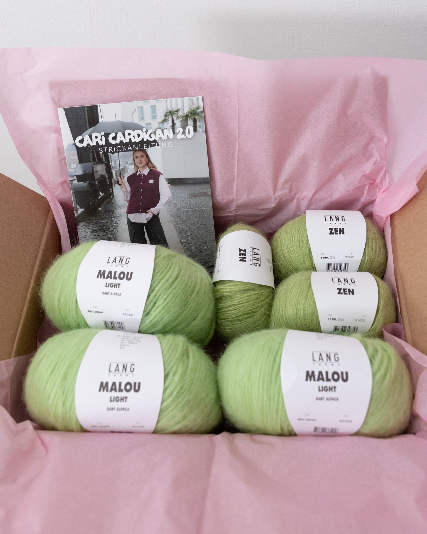 CARI WESTE – Strickset Matcha Edition