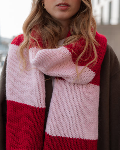SCARLA Scarf - Digital knitting pattern
