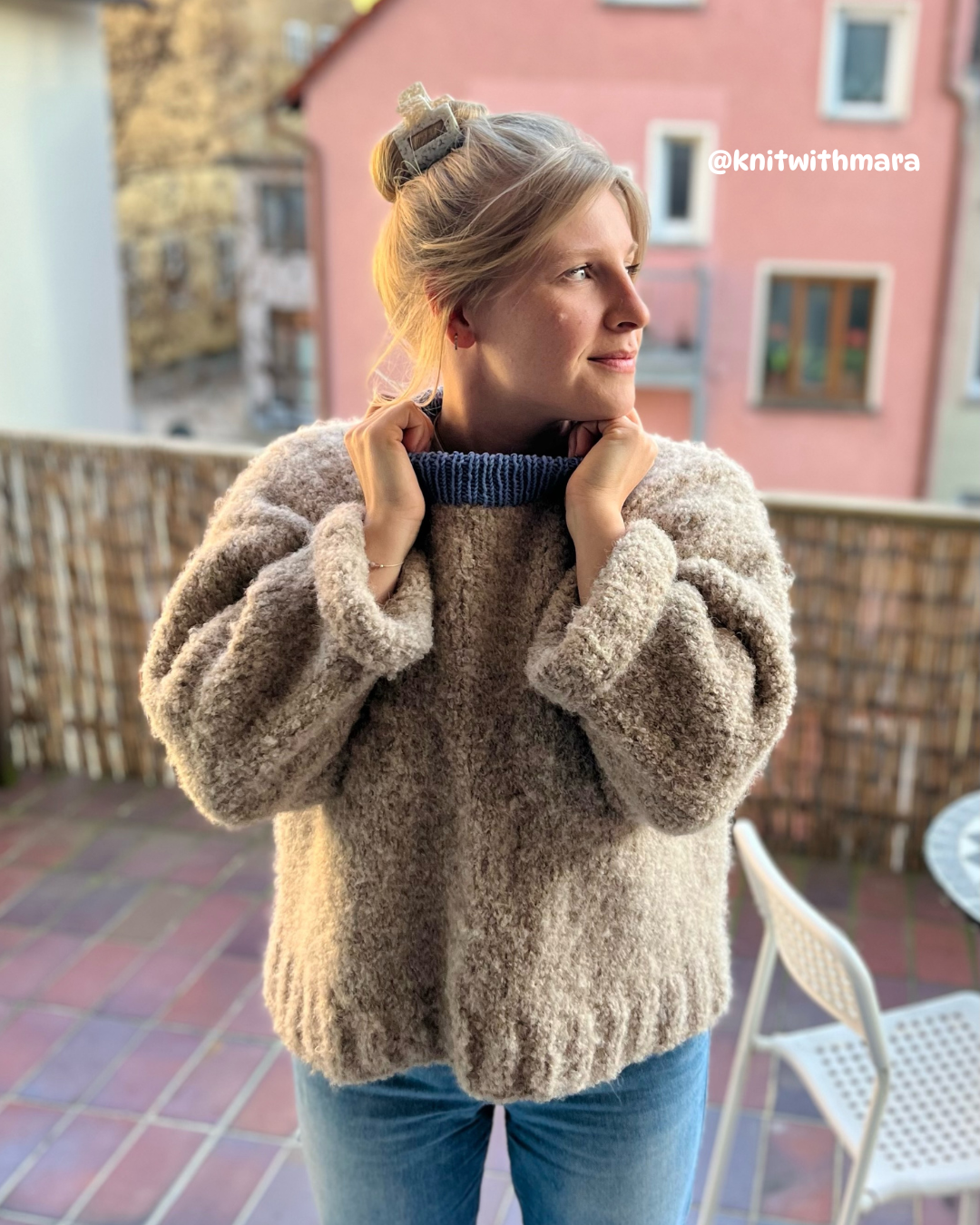 PADDY Sweater - Digital knitting pattern