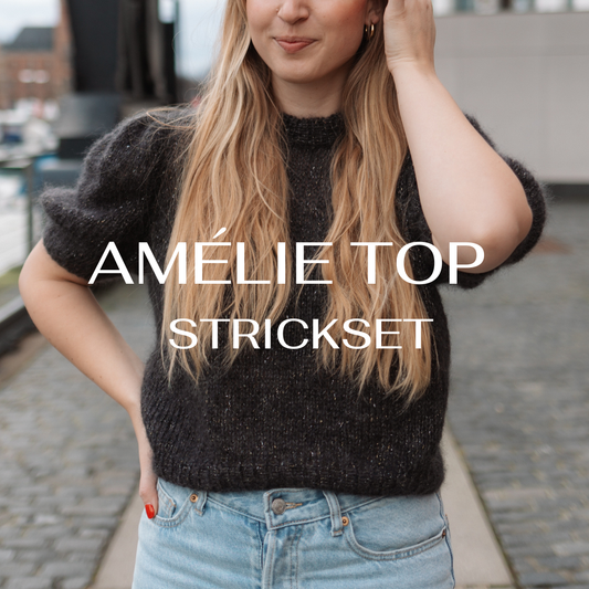 AMÉLIE TOP – Mohair Strickset aus ITO Sensai & Kin Gin