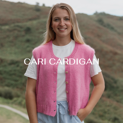 CARI Cardigan - Digital knitting pattern