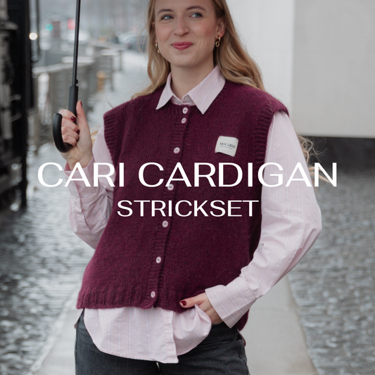 CARI CARDIGAN 2.0 – Strickset für eine moderne Weste