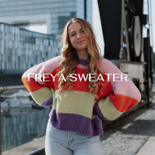 FREYA Sweater - Digital Knitting Pattern