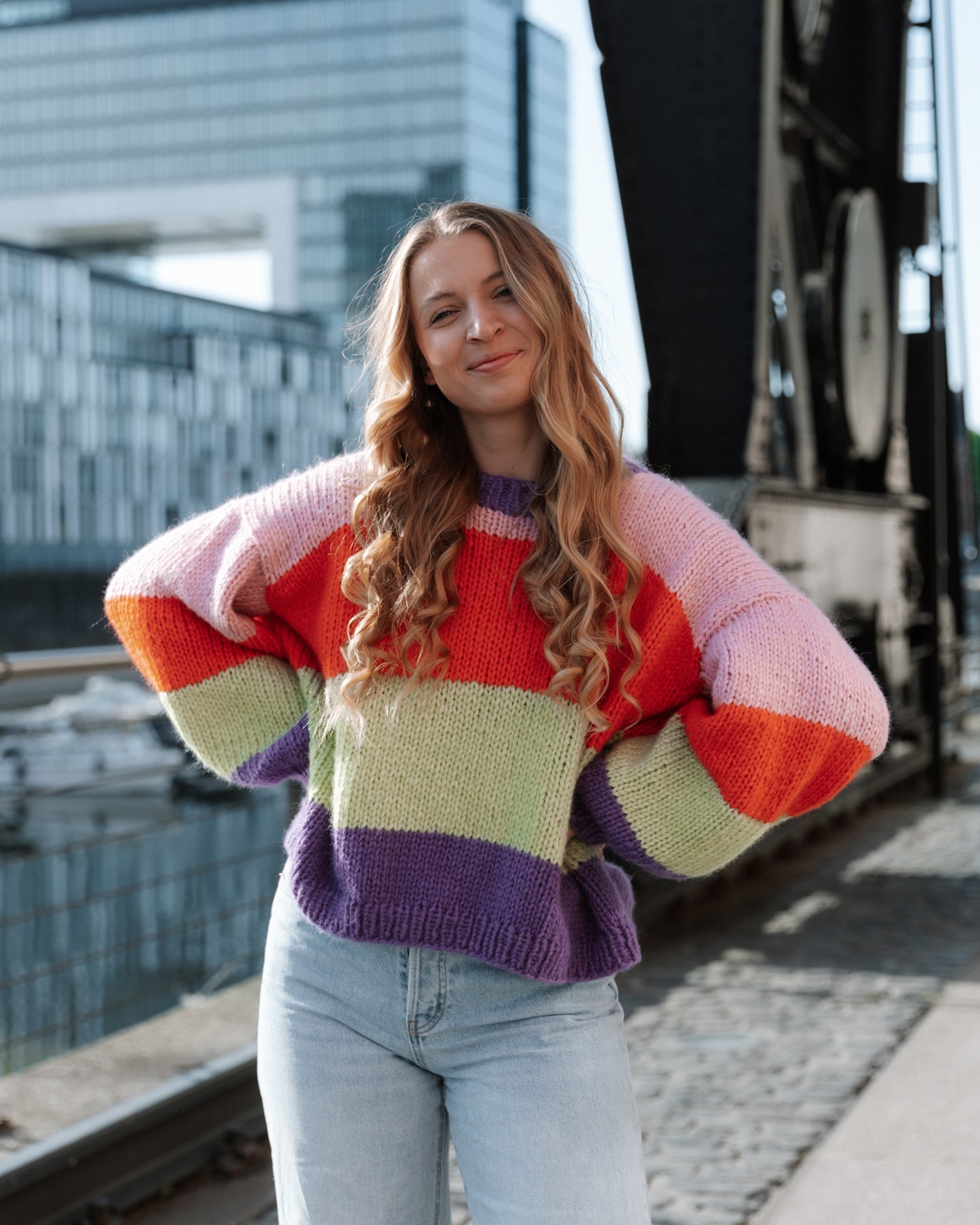 FREYA Sweater - Digitale Strickanleitung