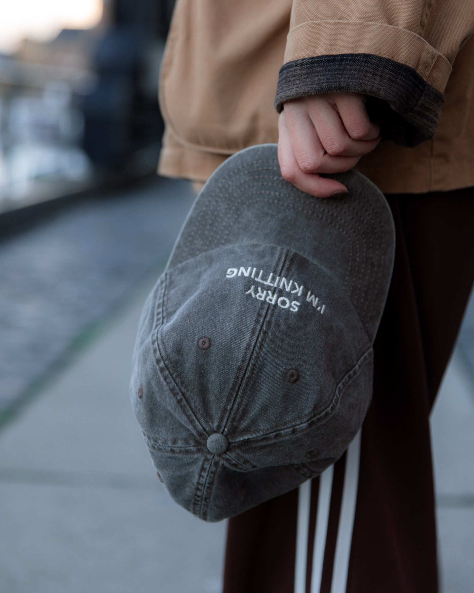 Geschenkset-Mittel-Cap-Braun