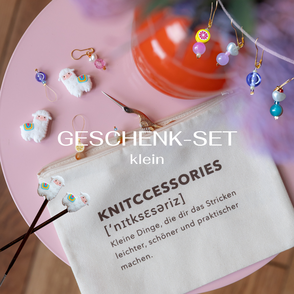 Strickzubehör Geschenkset – klein (Knitcessories)