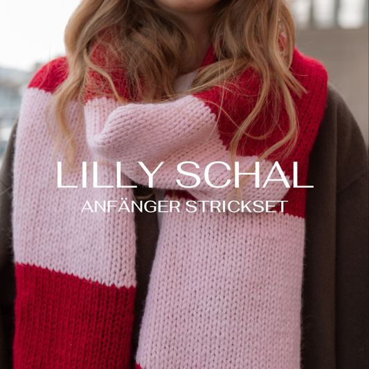 LILLY Schal Strickset – für Anfänger:innen