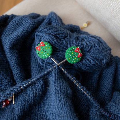 Nadelstopper-Weihnachtskranz