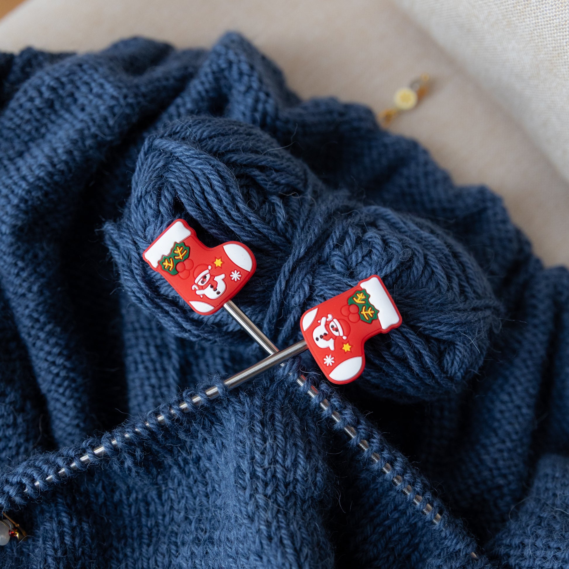 Nadelstopper-Weihnachtssocken