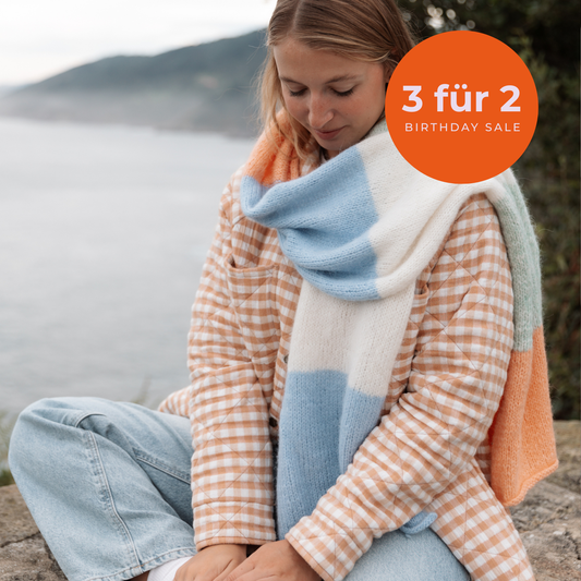 SCARLA Scarf - Digital knitting pattern