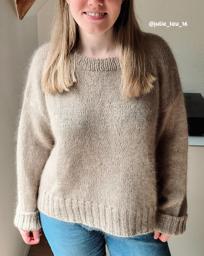 TIA Top - Digital Knitting Pattern
