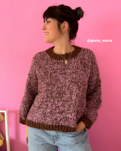 FREYA Sweater - Digital Knitting Pattern