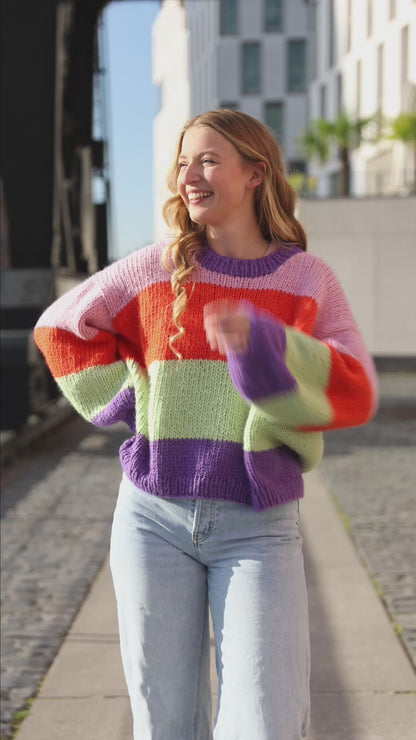 FREYA Sweater - Digitale Strickanleitung